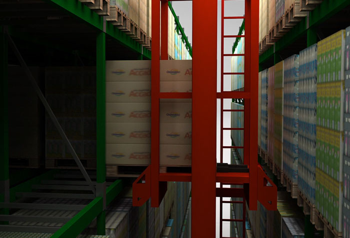 Magazzino freddo traslo pallet
