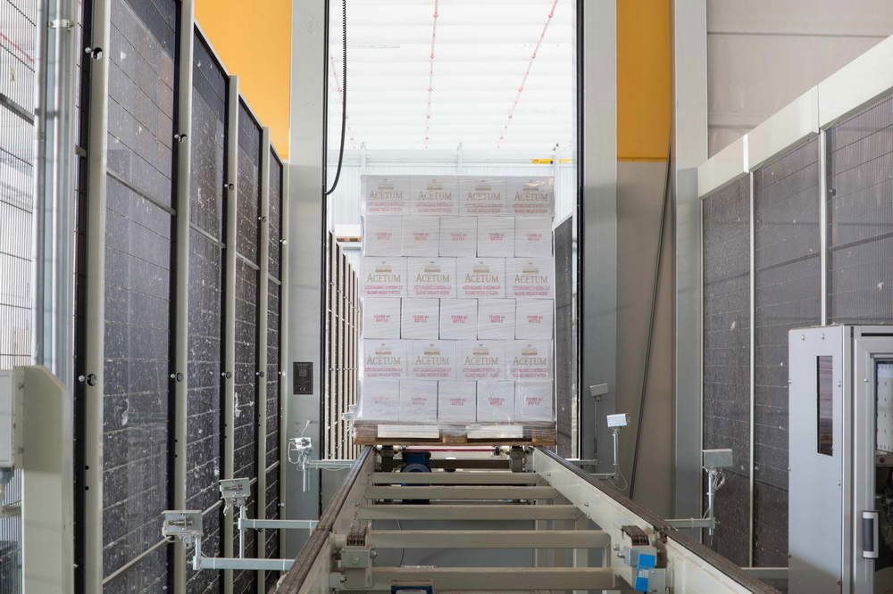 Pallet Acetum impianto Pallet Acetum impianto